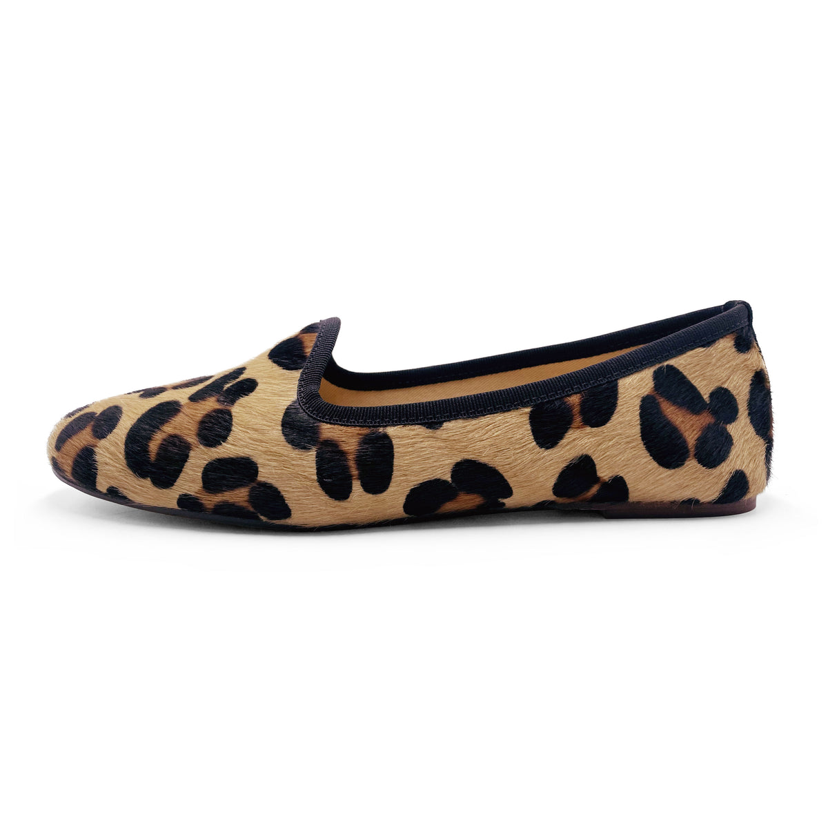 Slippers donna in cavallino maculato