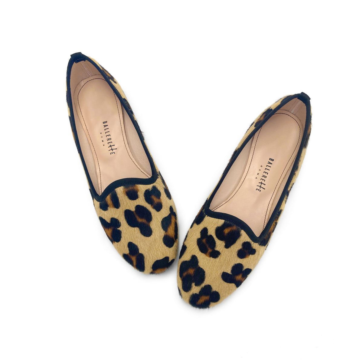Slippers donna animalier leopardate