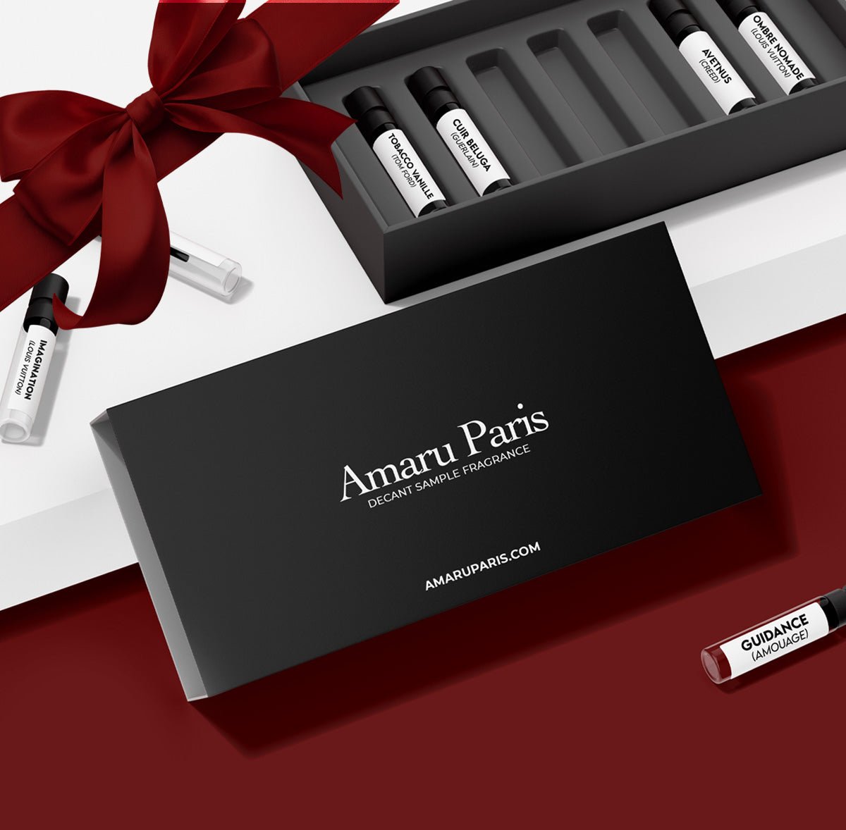 Abonnement Parfum — Box Découverte 4 × 5 ml par mois - AbonnementAmaruParis