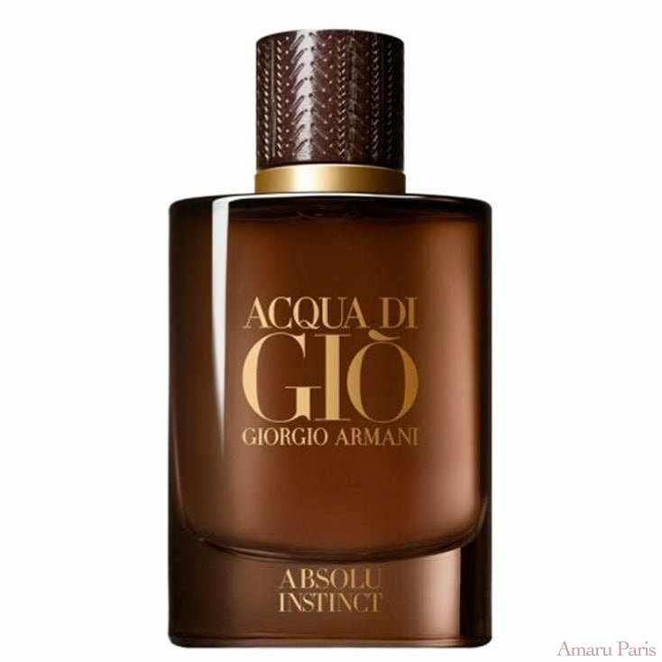 Acqua di Giò Absolu Instinct de Giorgio Armani – flacon original et fiole décant Amaru Paris