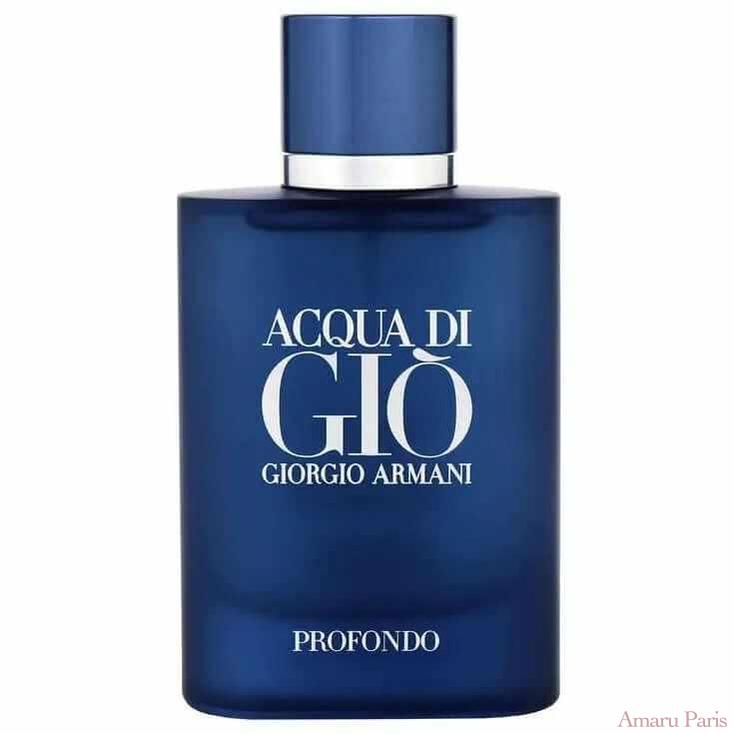 Acqua di Giò Profondo de Giorgio Armani – flacon original et fiole décant Amaru Paris