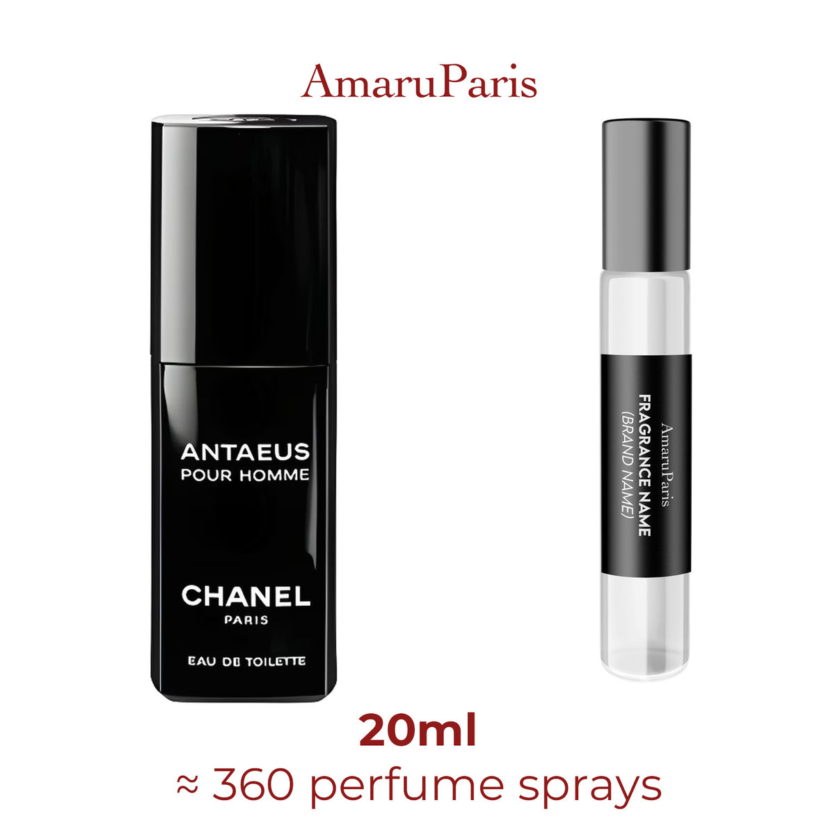 Parfum Antaeus Chanel pour homme - décant 20 ml