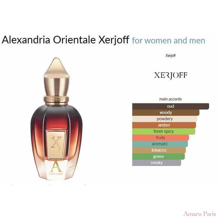 Alexandria Orientale Xerjoff for women and men - ParfumAmaruParis