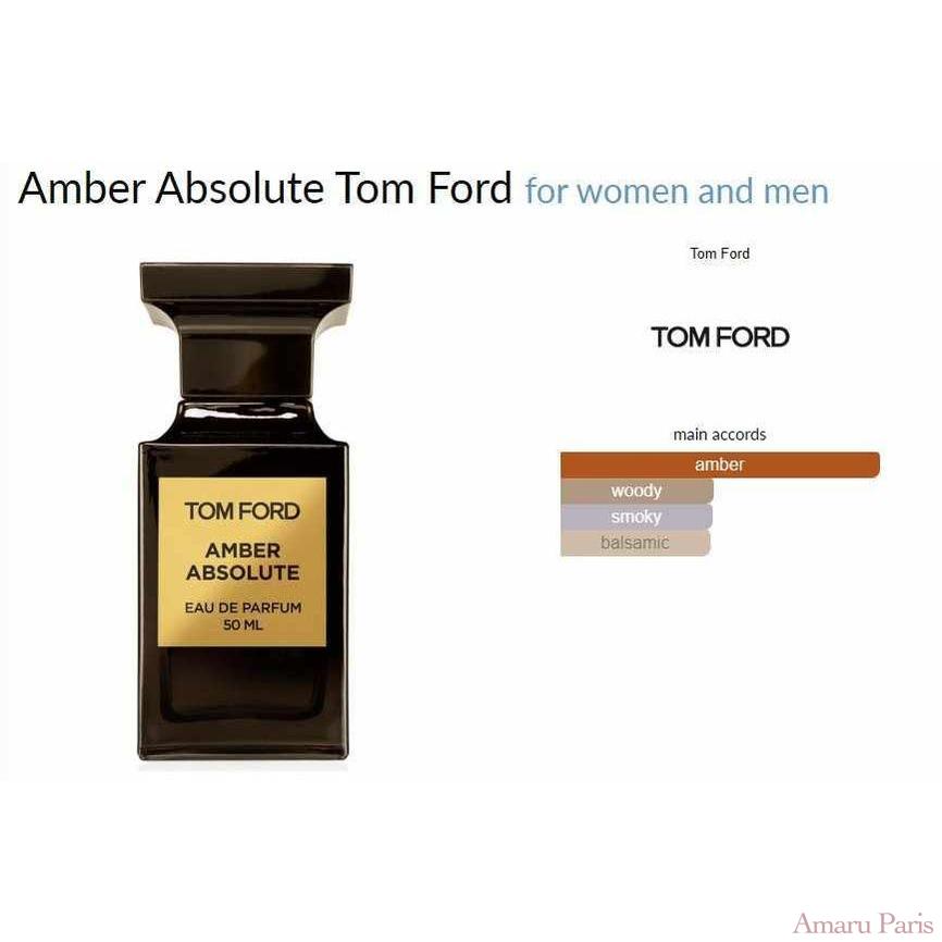 Amber Absolute Tom Ford for women and men - ParfumAmaruParis