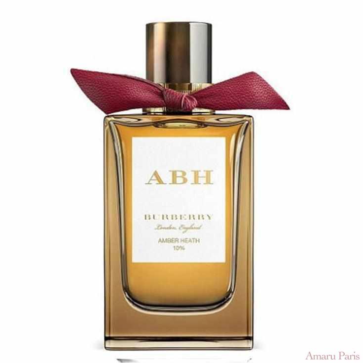 Amber Heath de Burberry – flacon original et fiole décant Amaru Paris
