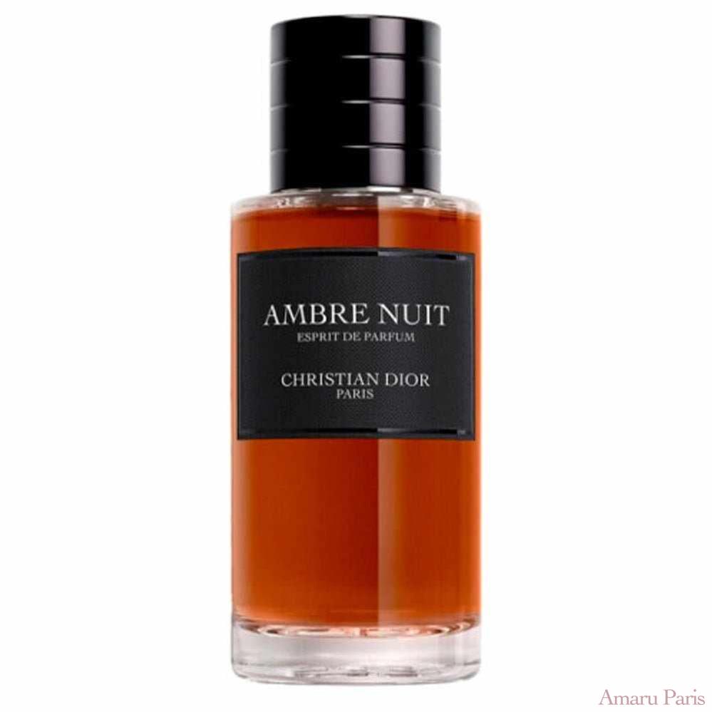 Ambre Nuit Esprit De Parfum de Dior – flacon original et fiole décant Amaru Paris