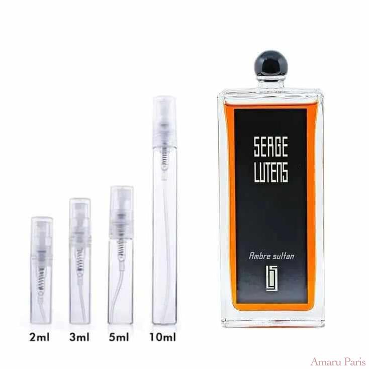 Ambre Sultan Serge Lutens for women and men Decant Fragrance Samples - ParfumAmaruParis