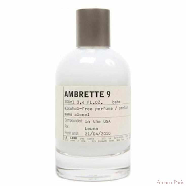Ambrette 9 de Le Labo – flacon original et fiole décant Amaru Paris