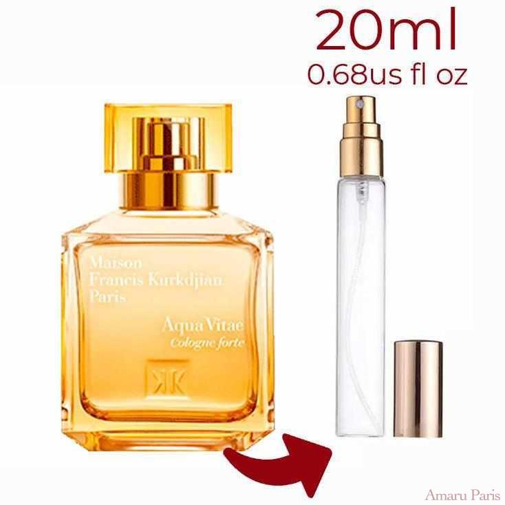 Aqua Vitae Cologne Forte Maison Francis Kurkdjian for women and men - ParfumAmaruParis