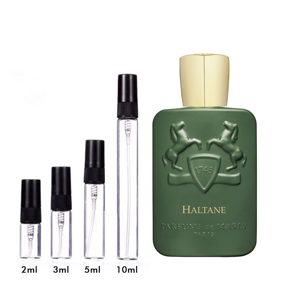 Parfum Haltane Parfums de Marly pour homme - échantillons 2 ml, 3 ml, 5 ml et 10 ml