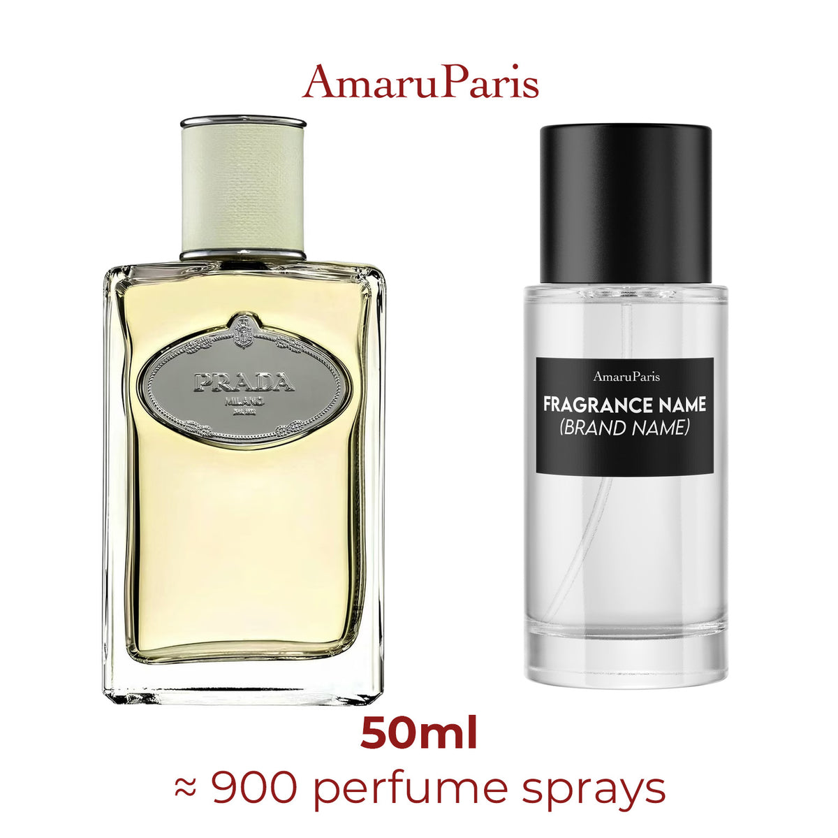 Parfum Infusion d'Iris Prada pour femme - décant 50 ml