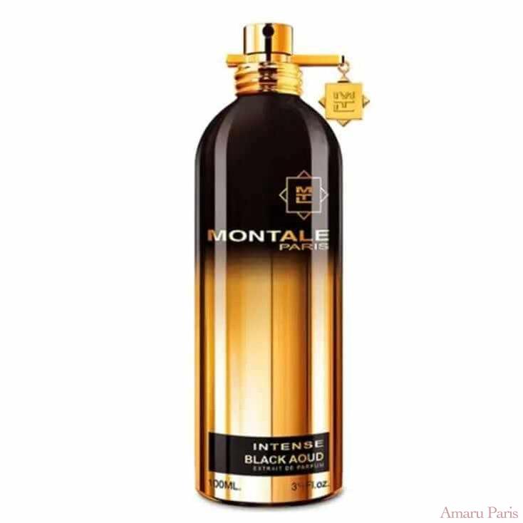 Black Aoud Intense de Montale – flacon original et fiole décant Amaru Paris
