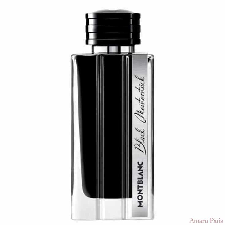 Black Meisterstuck de Montblanc – flacon original et fiole décant Amaru Paris