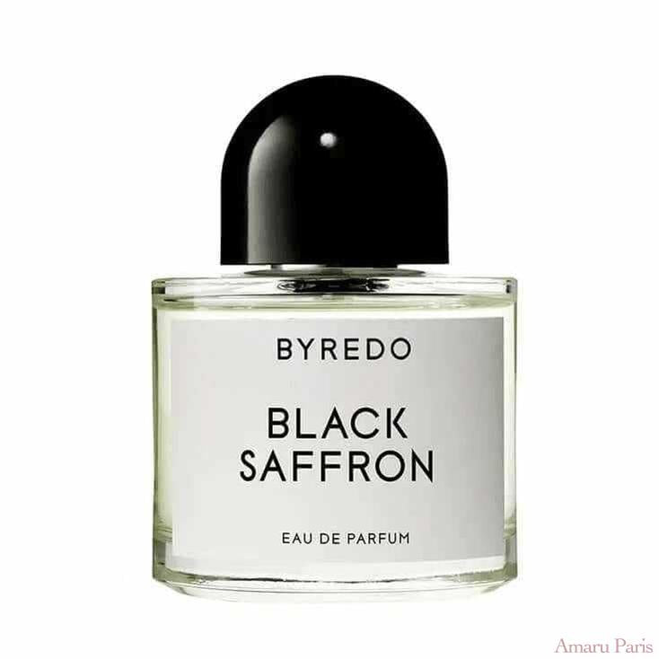 Black Saffron de Byredo – flacon original et fiole décant Amaru Paris
