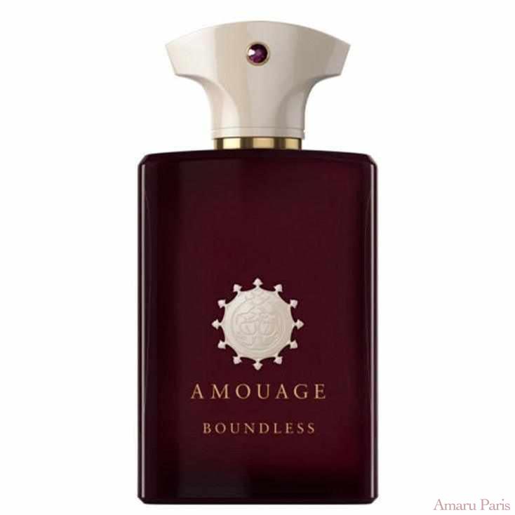 Boundless d'Amouage – flacon original et fiole décant Amaru Paris