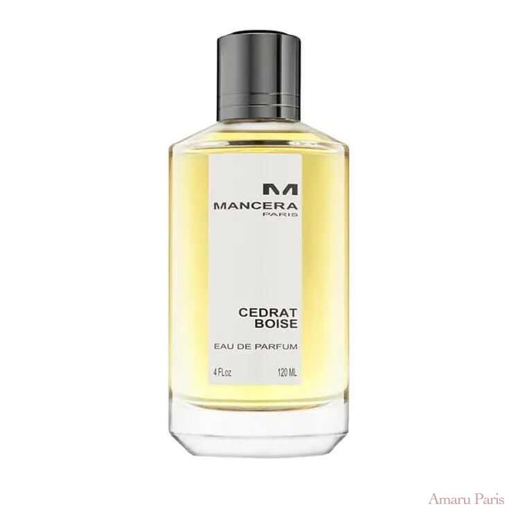 Cedrat Boise de Mancera – flacon original et fiole décant Amaru Paris