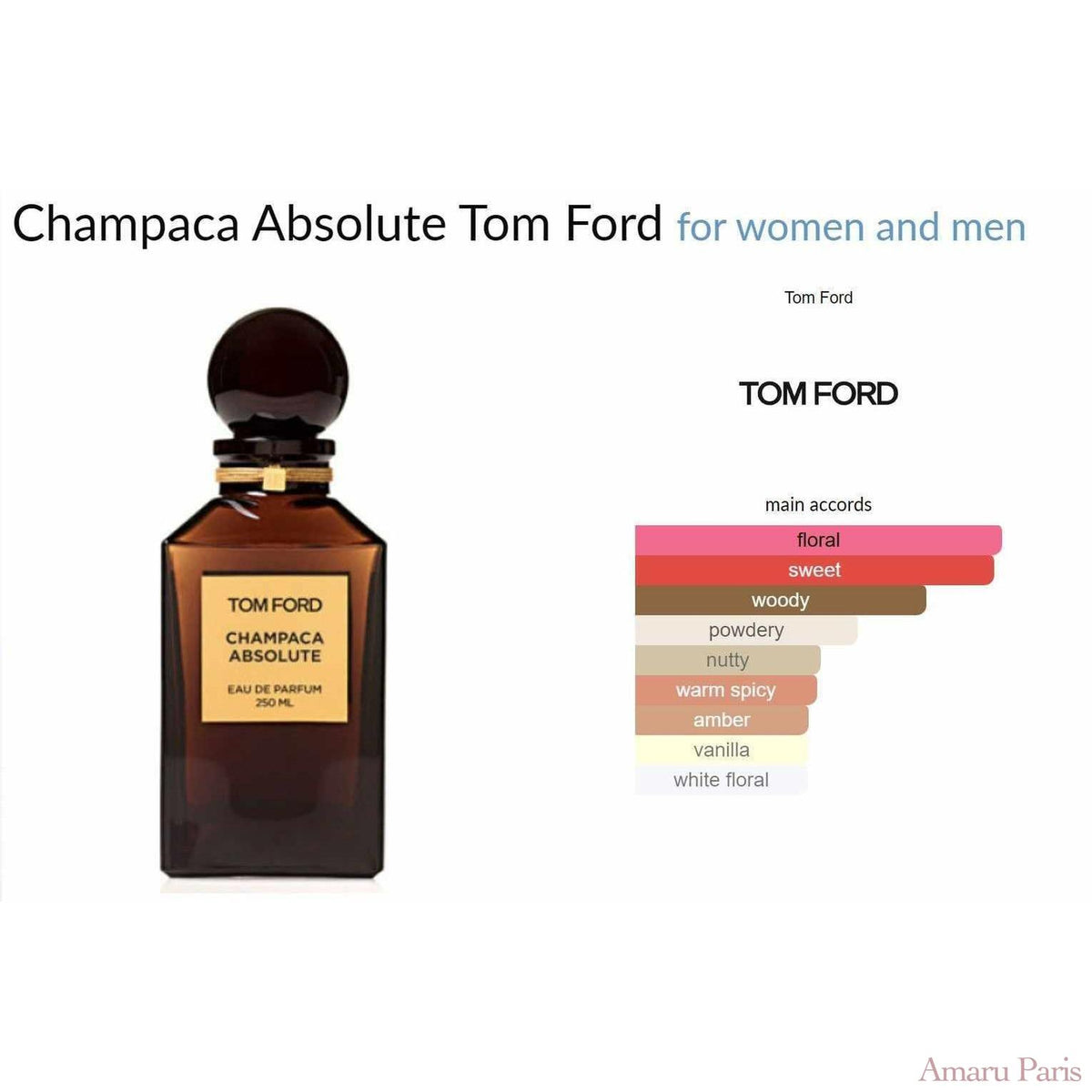 Champaca Absolute Tom Ford for women and men - ParfumAmaruParis