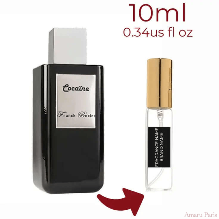 Cocaïne Franck Boclet for women and men Decant Fragrance Samples - ParfumAmaruParis