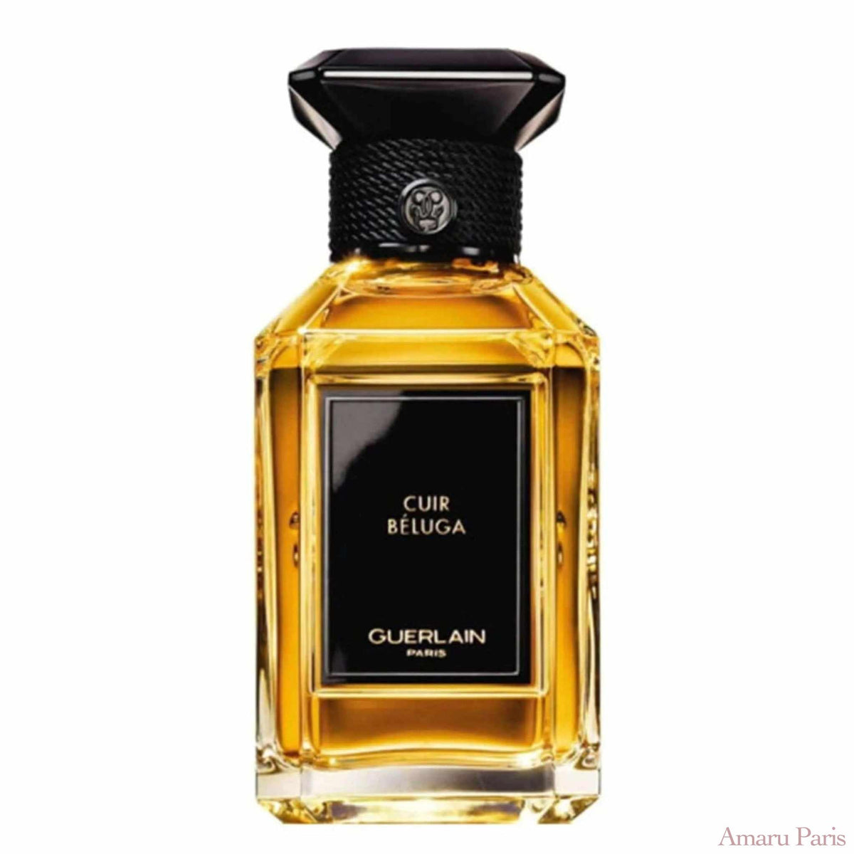 Cuir Béluga de Guerlain – flacon original et fiole décant Amaru Paris