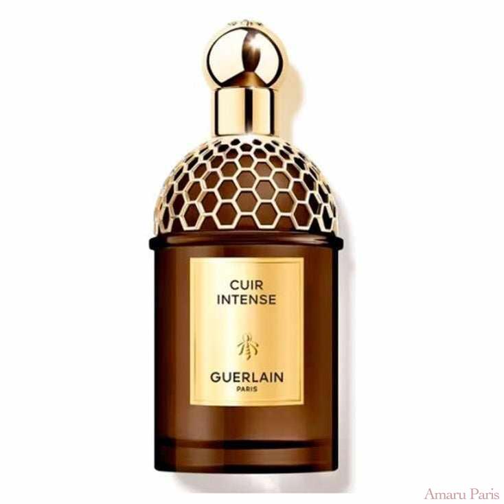 Cuir Intense de Guerlain – flacon original et fiole décant Amaru Paris