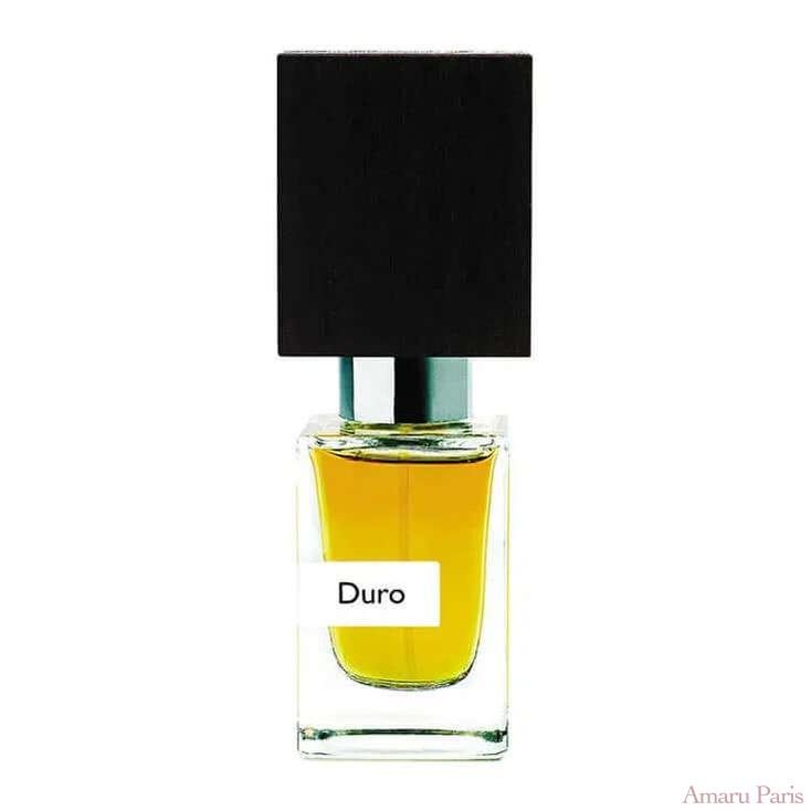 Duro de Nasomatto – flacon original et fiole décant Amaru Paris