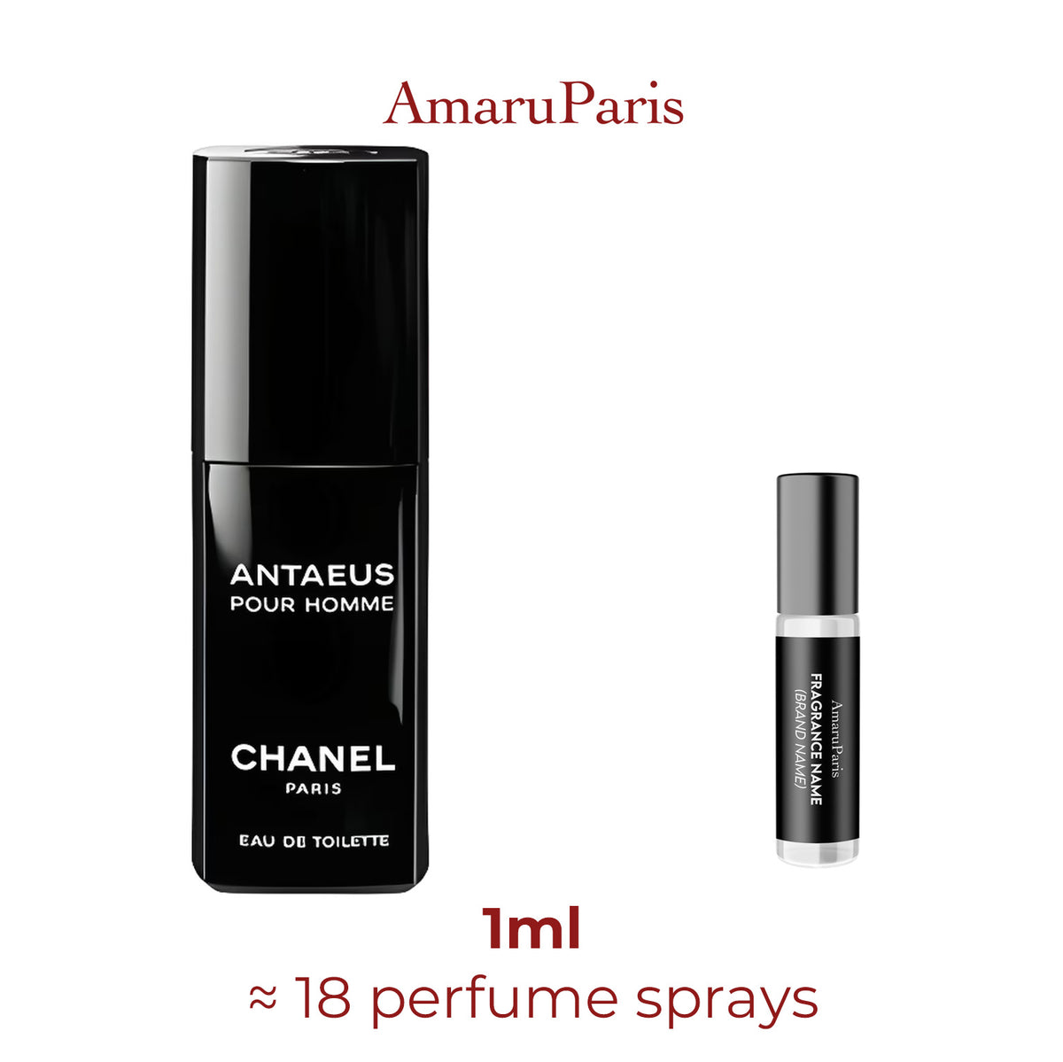 Parfum Antaeus Chanel pour homme - décant 1 ml
