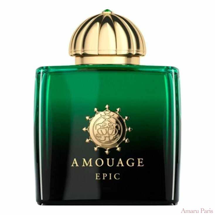 Epic Woman d'Amouage – flacon original et fiole décant Amaru Paris