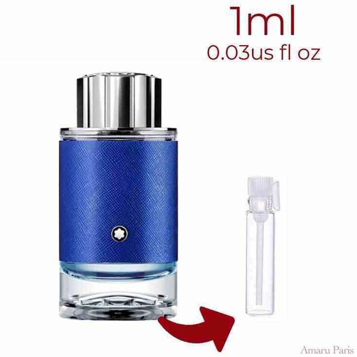 Explorer Ultra Blue Montblanc for men Decant Samples - ParfumAmaruParis