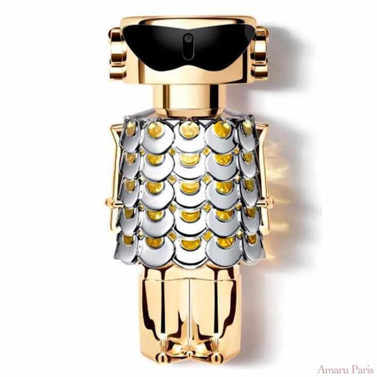 Fame de Rabanne – flacon original et fiole décant Amaru Paris
