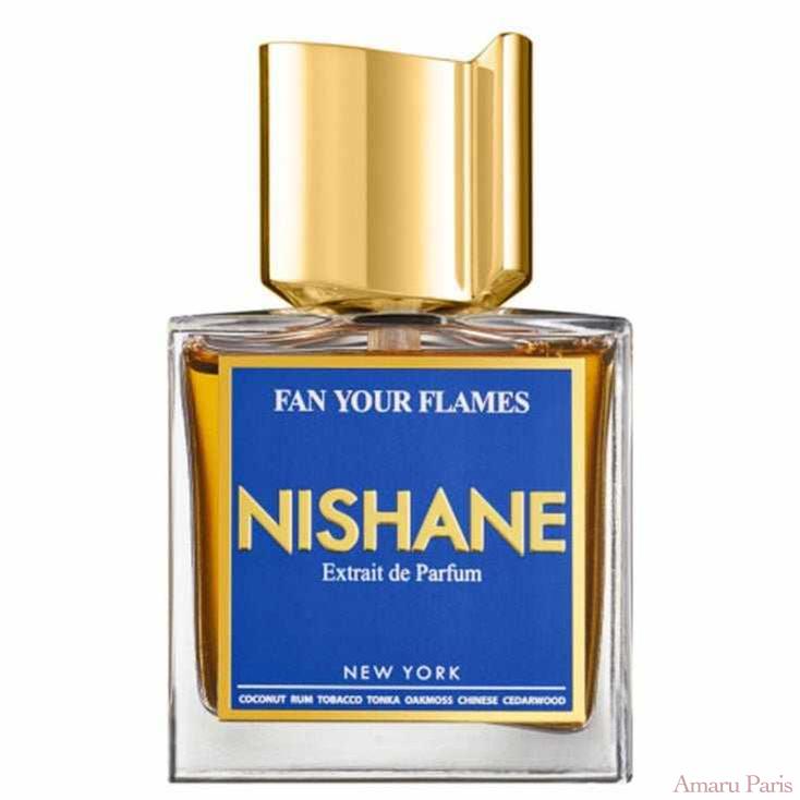Fan Your Flames de Nishane – flacon original et fiole décant Amaru Paris