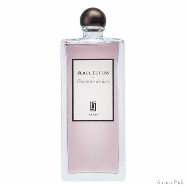 Feminité du Bois de Serge Lutens – flacon original et fiole décant Amaru Paris