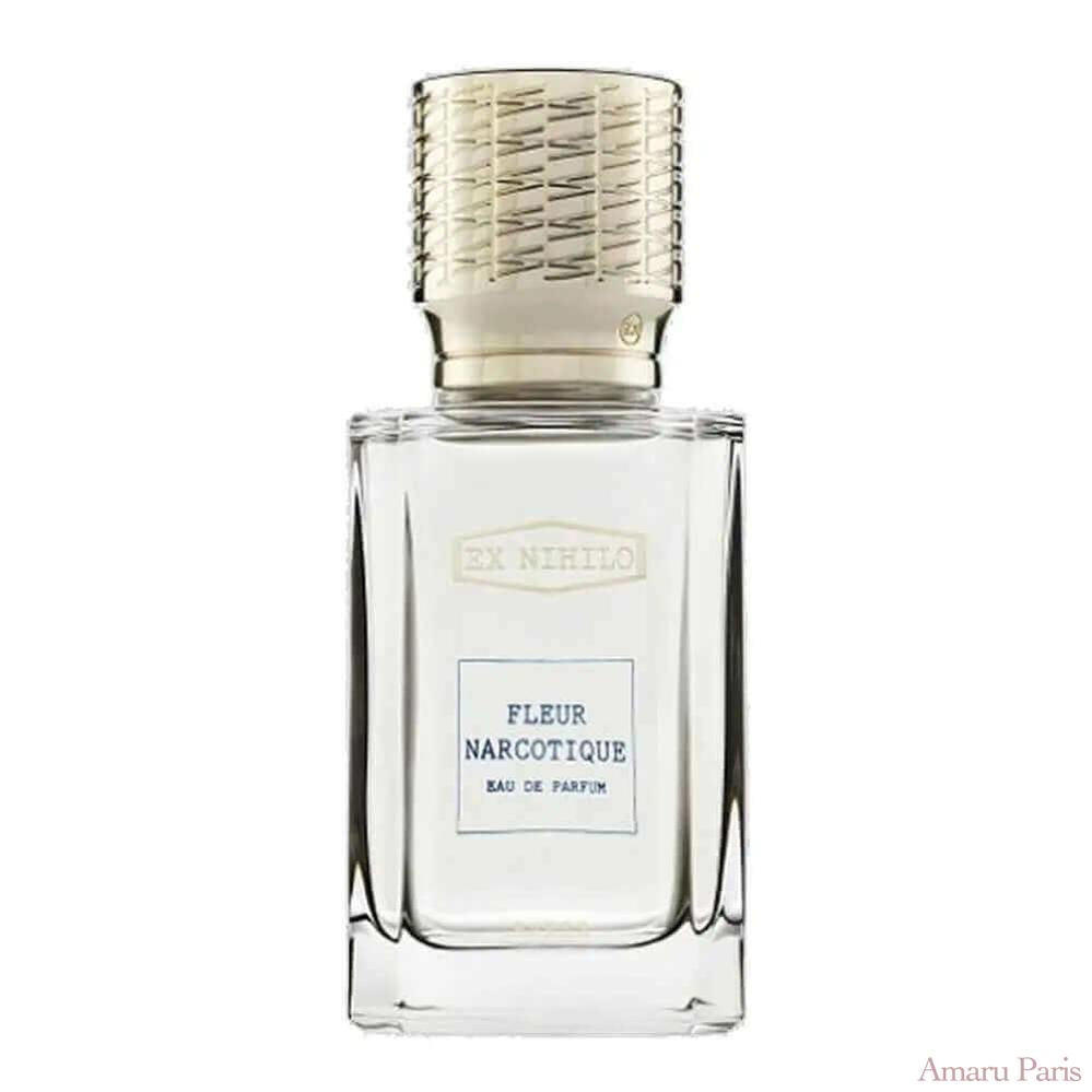 Fleur Narcotique d'Ex Nihilo – flacon original et fiole décant Amaru Paris