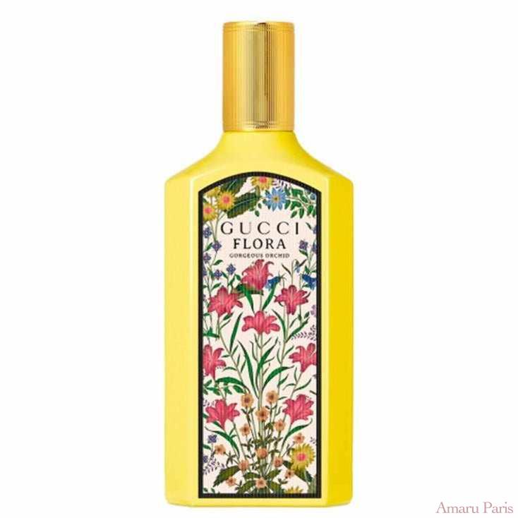 Flora Gorgeous Orchid de Gucci – flacon original et fiole décant Amaru Paris