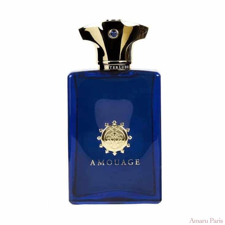 Interlude Man d'Amouage – flacon original et fiole décant Amaru Paris