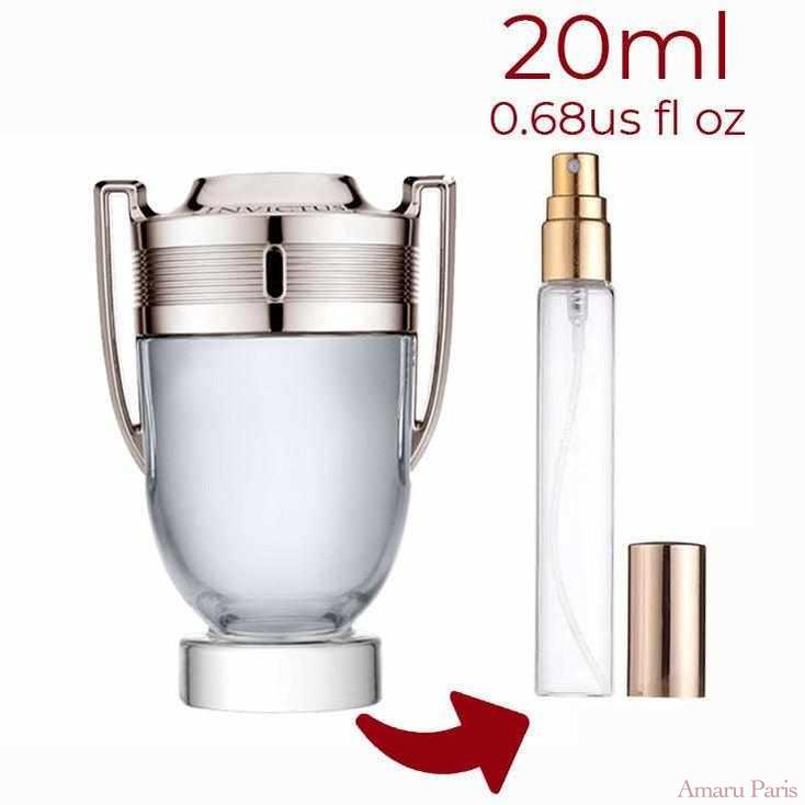 Invictus Paco Rabanne for men Decant Fragrance Samples - AmaruParis