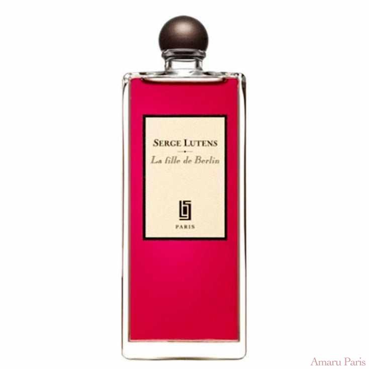 La Fille de Berlin de Serge Lutens – flacon original et fiole décant Amaru Paris
