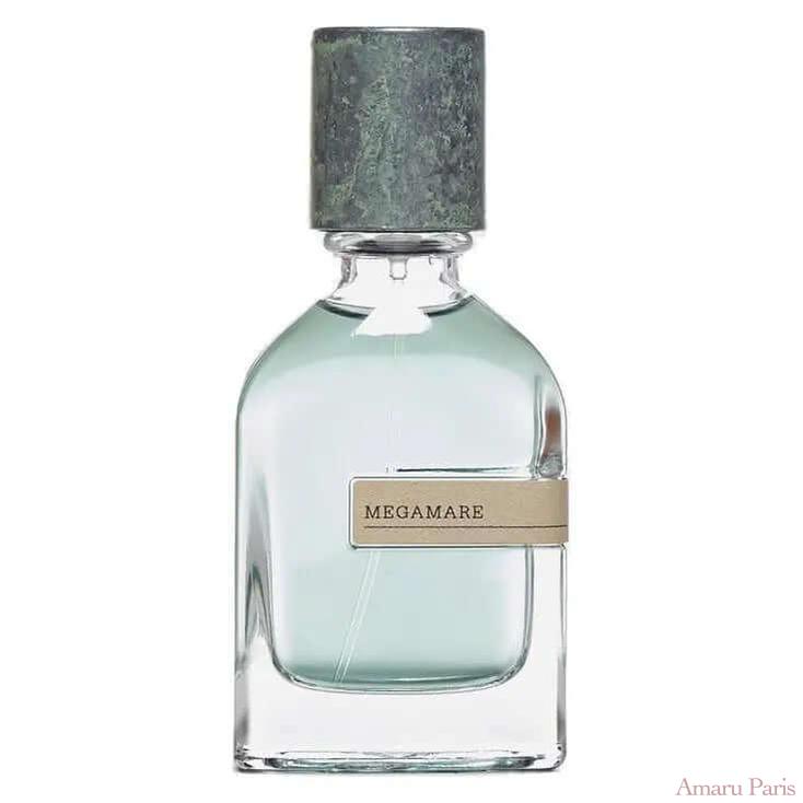 Megamare d'Orto Parisi – flacon original et fiole décant Amaru Paris