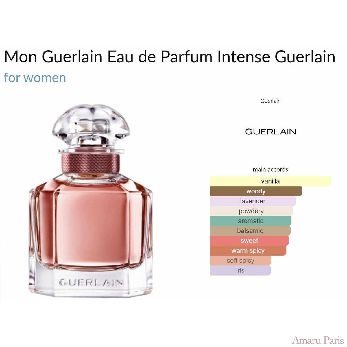 Mon Guerlain Eau de Parfum Intense Guerlain for women - ParfumAmaruParis