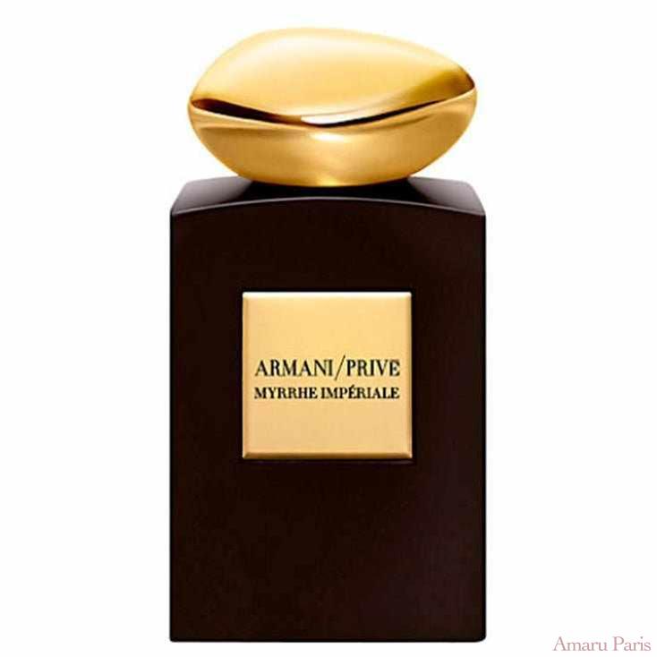Myrrhe Impériale de Giorgio Armani – flacon original et fiole décant Amaru Paris