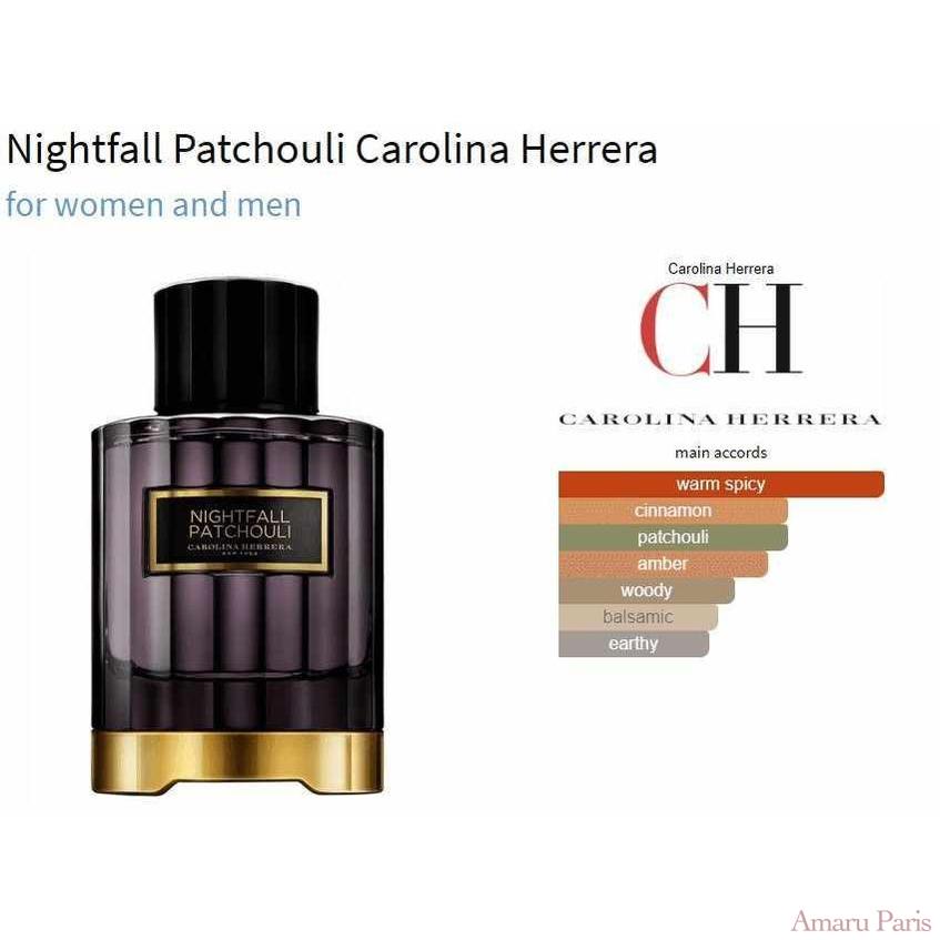 Nightfall Patchouli Carolina Herrera for women and men - ParfumAmaruParis