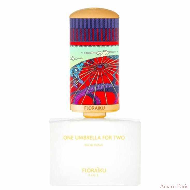 One Umbrella for Two de Floraïku – flacon original et fiole décant Amaru Paris