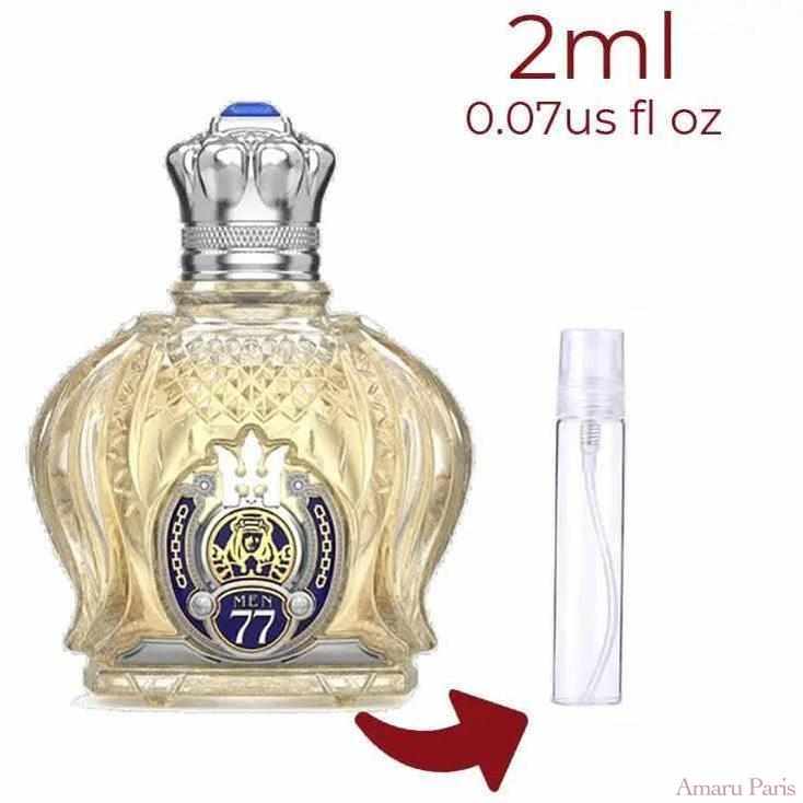 Opulent Shaik Classic No 77 Shaik for men Decant Fragrance Samples - ParfumAmaruParis