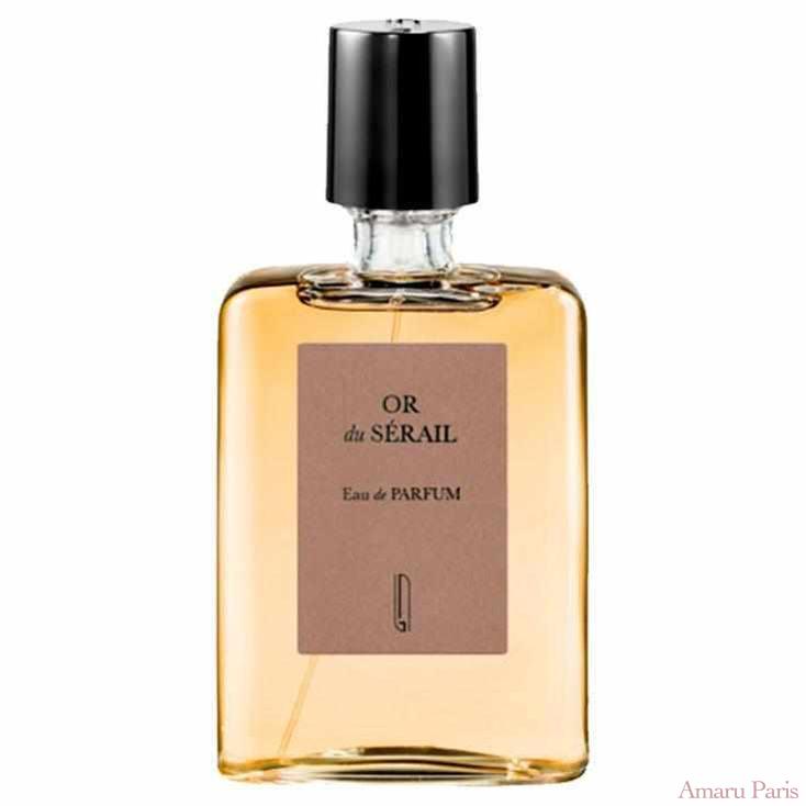 Or du Serail de Naomi Goodsir – flacon original et fiole décant Amaru Paris