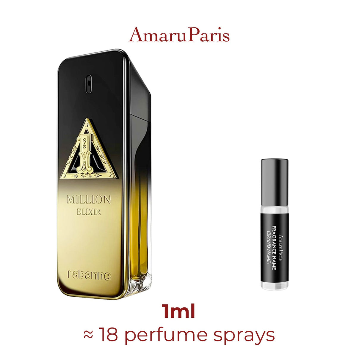 Parfum 1 Million Night Elixir Rabanne pour homme - ParfumAmaruParis