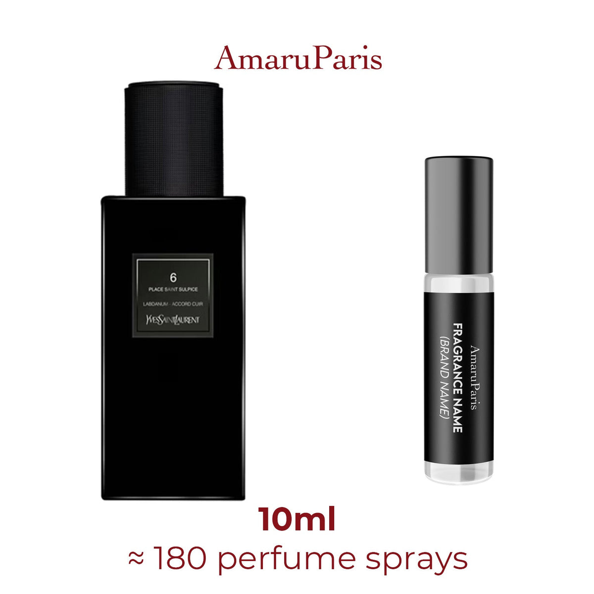 Parfum 6 place Saint Sulpice Yves Saint Laurent unisexe - ParfumAmaruParis