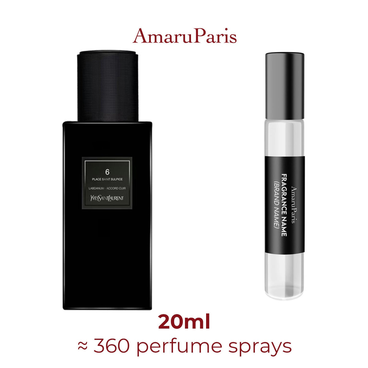 Parfum 6 place Saint Sulpice Yves Saint Laurent unisexe - ParfumAmaruParis