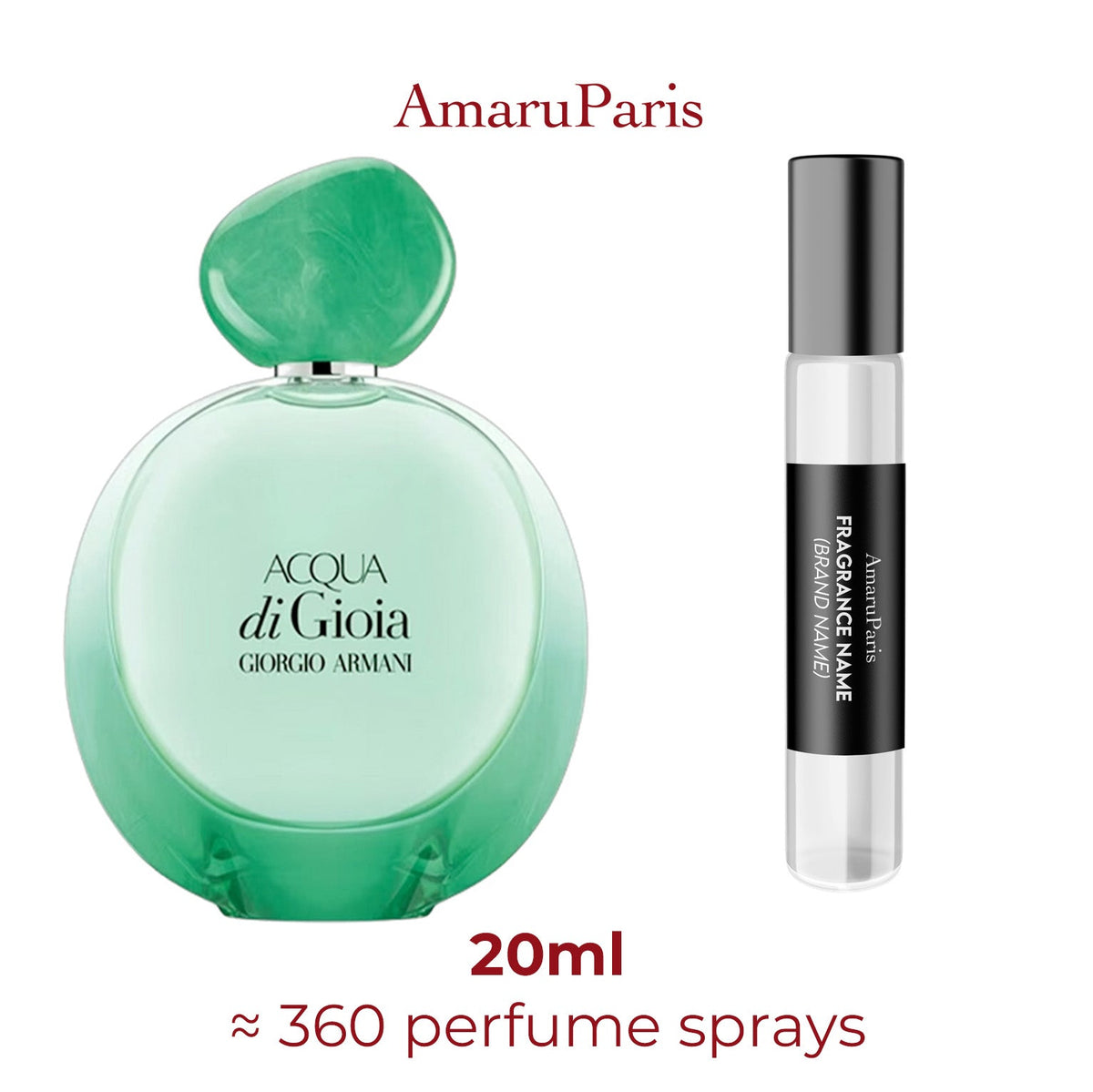 Parfum Acqua di Gioia Intense Giorgio Armani pour femme - ParfumAmaruParis