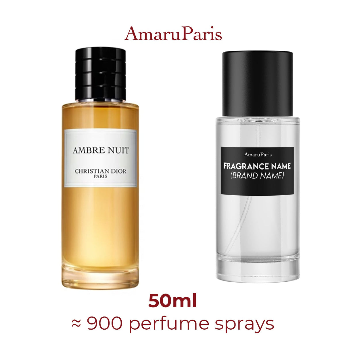 Parfum Ambre Nuit Dior unisexe - ParfumAmaruParis