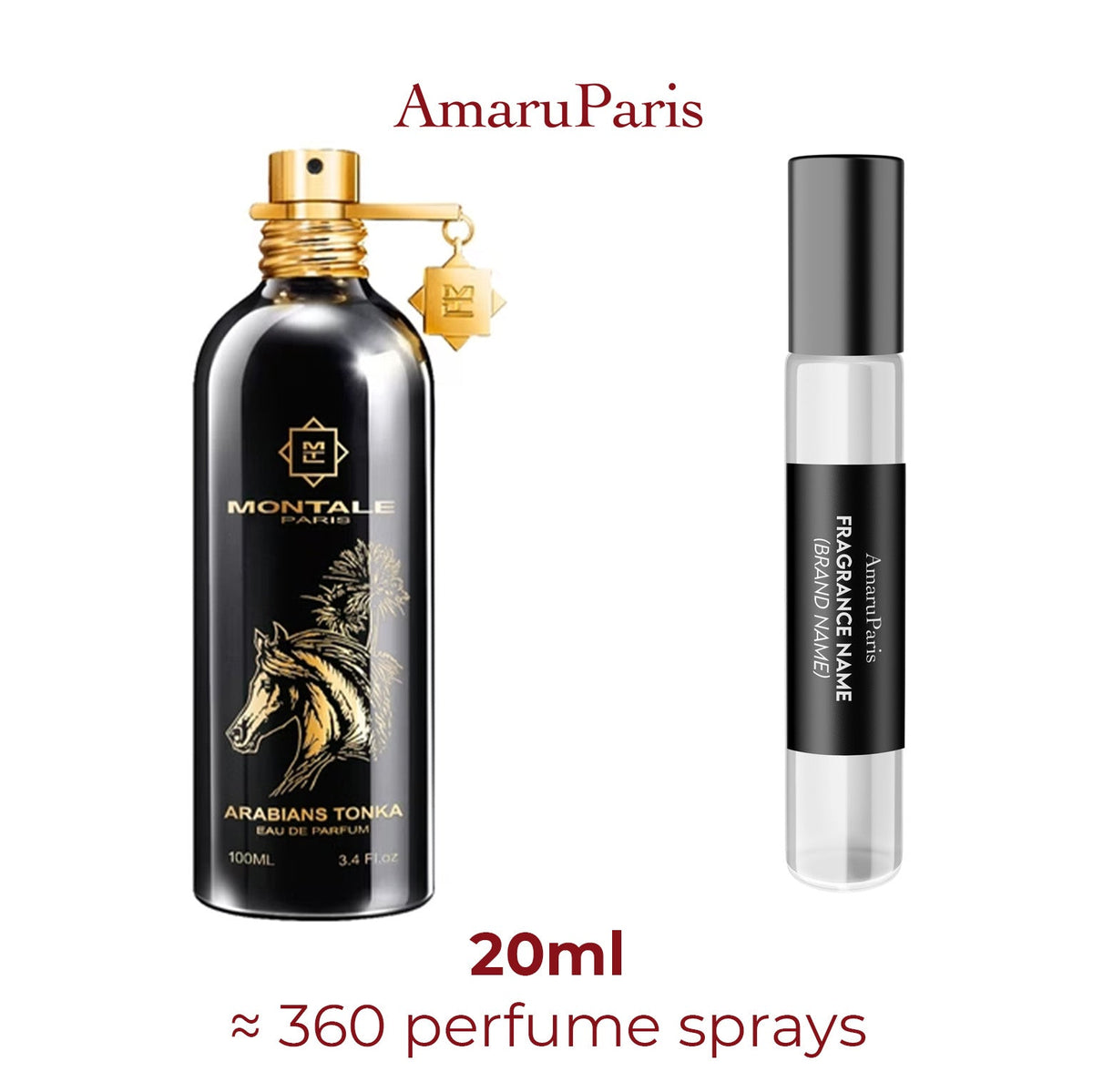 Parfum Arabians Tonka Montale unisexe - ParfumAmaruParis