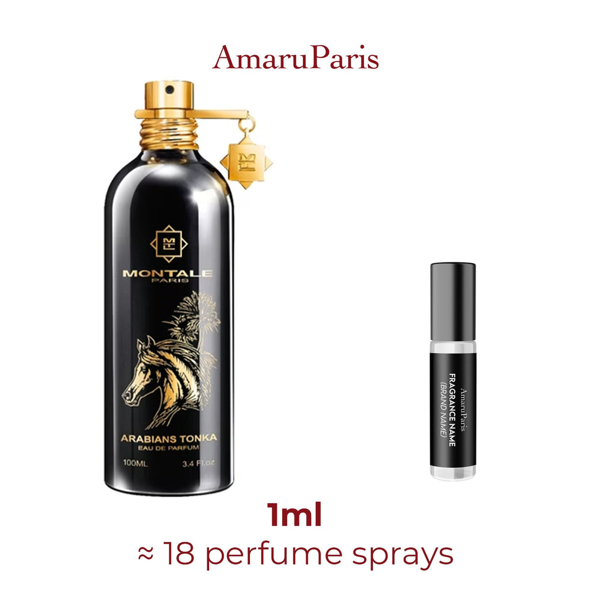 Parfum Arabians Tonka Montale unisexe - ParfumAmaruParis